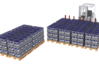 Mono-Multifourches 4 ou 8 palettes T419-2-4 / T419-4-8L - 4