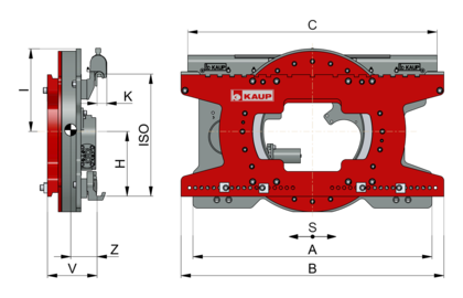 Tête rotative 360° sans fin T391 - 3