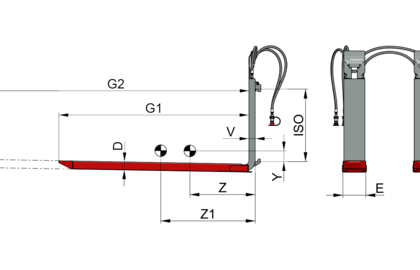 Teleskopgabel T180CT - 2