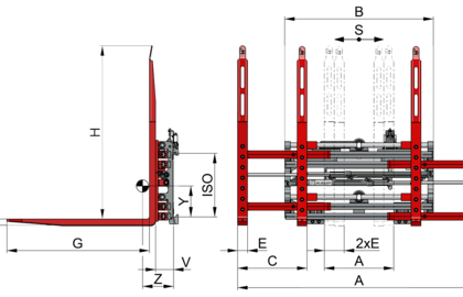 Doppel-Palettengerät T429C - 2