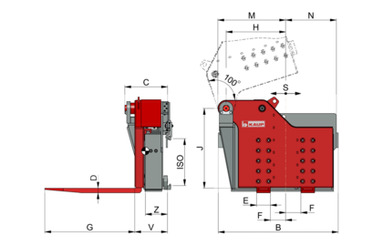 Seitenkippgerät T360 - 2