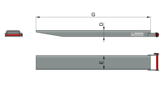 Gabelverlängerungen T181G